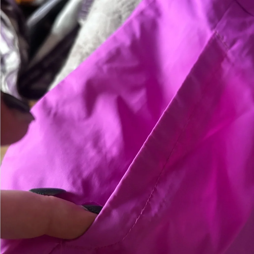 Sporty and Stylish Columbia Kids Vibrant Purple Raincoat | Size M (10/12)